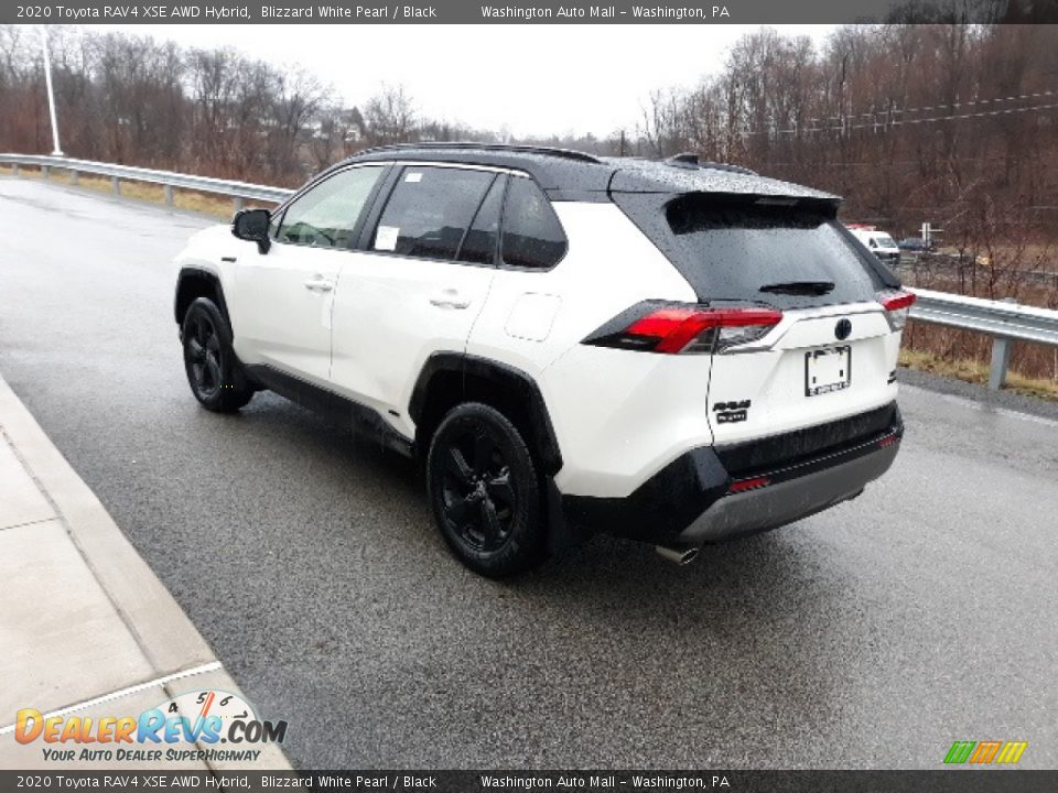 2020 Toyota RAV4 XSE AWD Hybrid Blizzard White Pearl / Black Photo #2