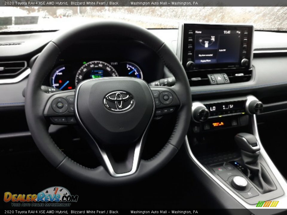 Dashboard of 2020 Toyota RAV4 XSE AWD Hybrid Photo #3