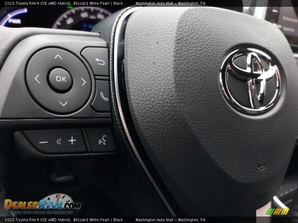 2020 Toyota RAV4 XSE AWD Hybrid Steering Wheel Photo #5