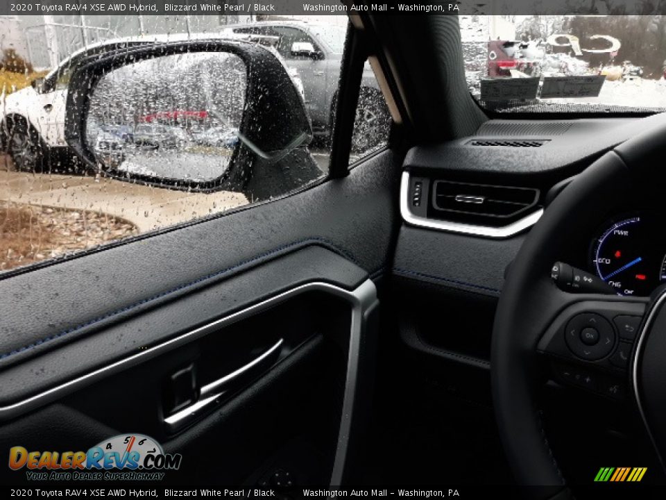 2020 Toyota RAV4 XSE AWD Hybrid Blizzard White Pearl / Black Photo #7