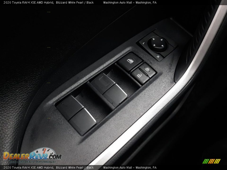 2020 Toyota RAV4 XSE AWD Hybrid Blizzard White Pearl / Black Photo #8