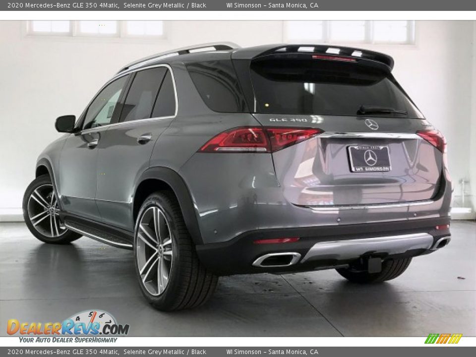 2020 Mercedes-Benz GLE 350 4Matic Selenite Grey Metallic / Black Photo #2