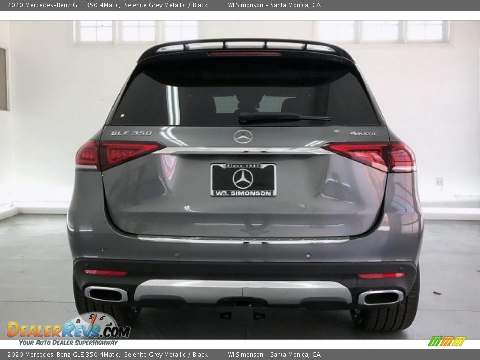 2020 Mercedes-Benz GLE 350 4Matic Selenite Grey Metallic / Black Photo #3