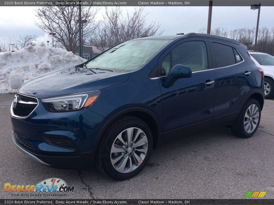 2020 Buick Encore Preferred Deep Azure Metallic / Shale/Ebony Accents Photo #5