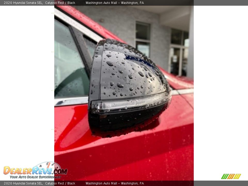 2020 Hyundai Sonata SEL Calypso Red / Black Photo #26