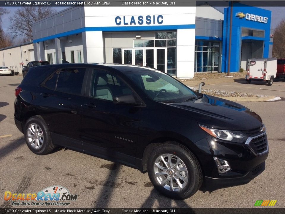 2020 Chevrolet Equinox LS Mosaic Black Metallic / Ash Gray Photo #1