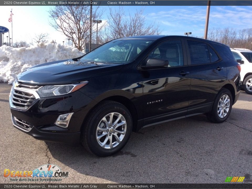 2020 Chevrolet Equinox LS Mosaic Black Metallic / Ash Gray Photo #5