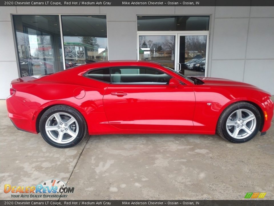 2020 Chevrolet Camaro LT Coupe Red Hot / Medium Ash Gray Photo #3