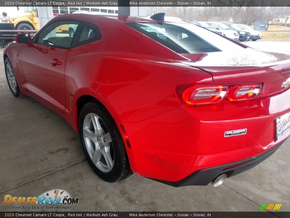 2020 Chevrolet Camaro LT Coupe Red Hot / Medium Ash Gray Photo #6