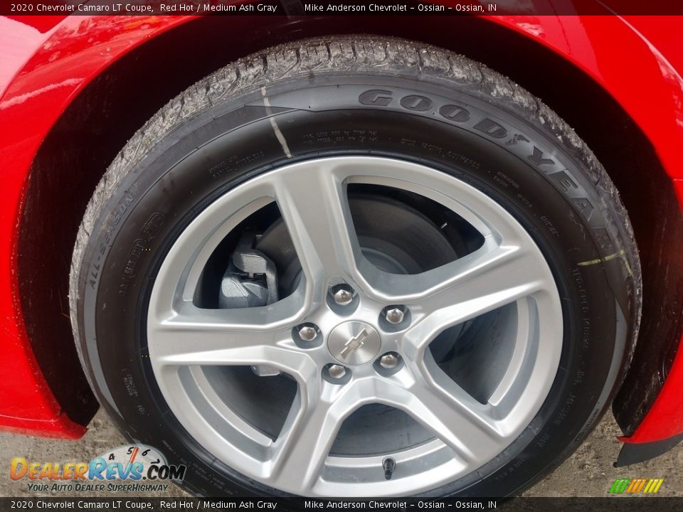 2020 Chevrolet Camaro LT Coupe Red Hot / Medium Ash Gray Photo #9