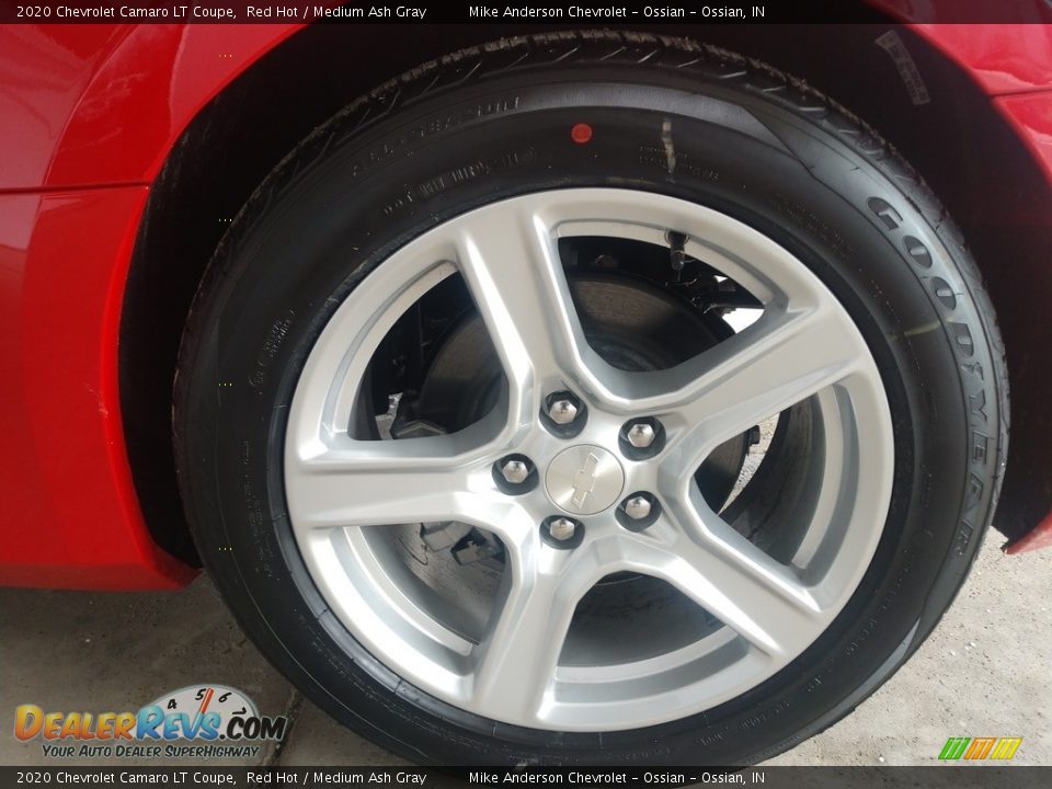 2020 Chevrolet Camaro LT Coupe Red Hot / Medium Ash Gray Photo #11