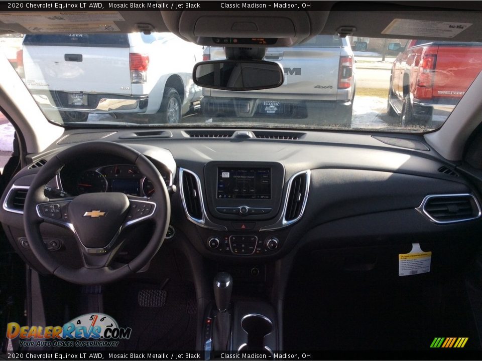 2020 Chevrolet Equinox LT AWD Mosaic Black Metallic / Jet Black Photo #12