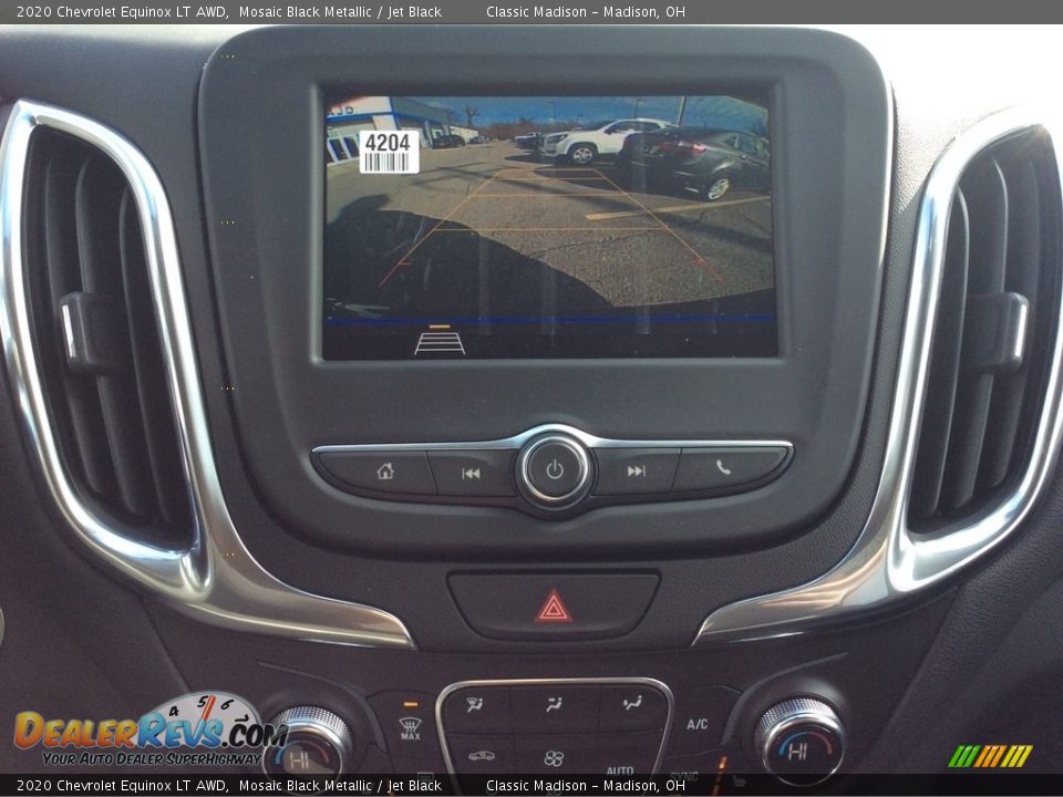 2020 Chevrolet Equinox LT AWD Mosaic Black Metallic / Jet Black Photo #20