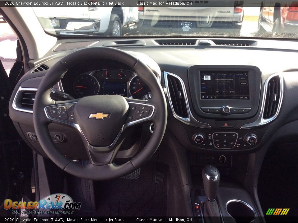 2020 Chevrolet Equinox LT AWD Mosaic Black Metallic / Jet Black Photo #3