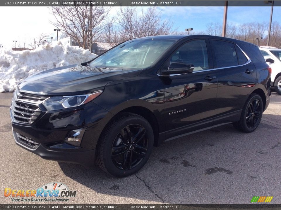 2020 Chevrolet Equinox LT AWD Mosaic Black Metallic / Jet Black Photo #5