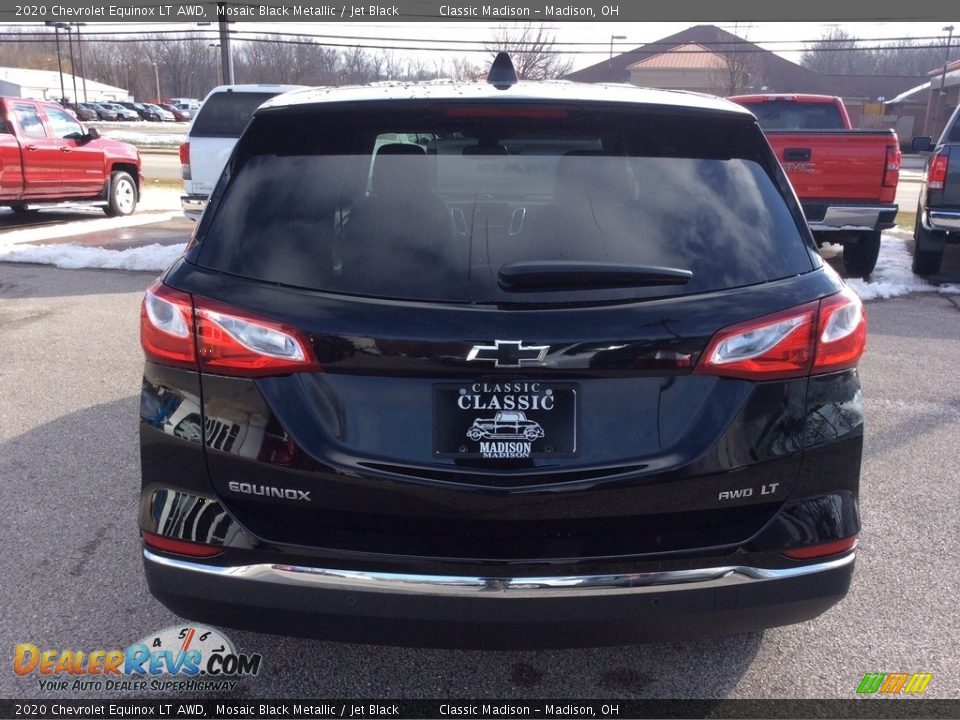 2020 Chevrolet Equinox LT AWD Mosaic Black Metallic / Jet Black Photo #8