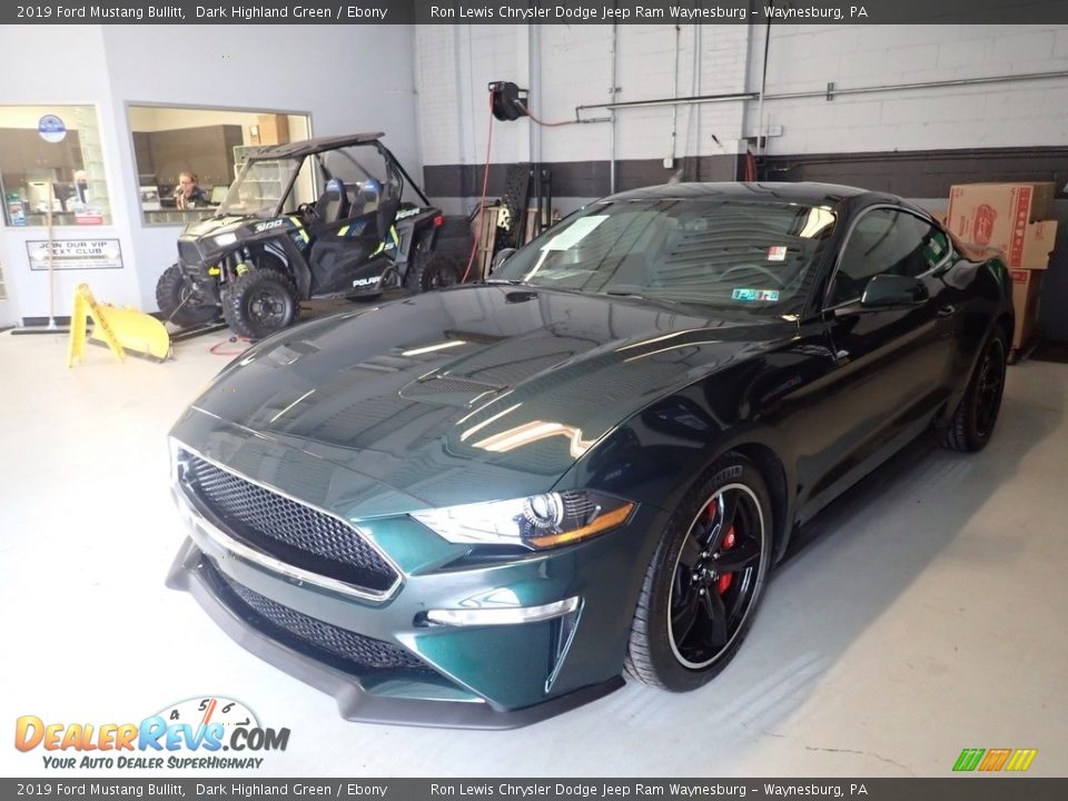 2019 Ford Mustang Bullitt Dark Highland Green / Ebony Photo #1