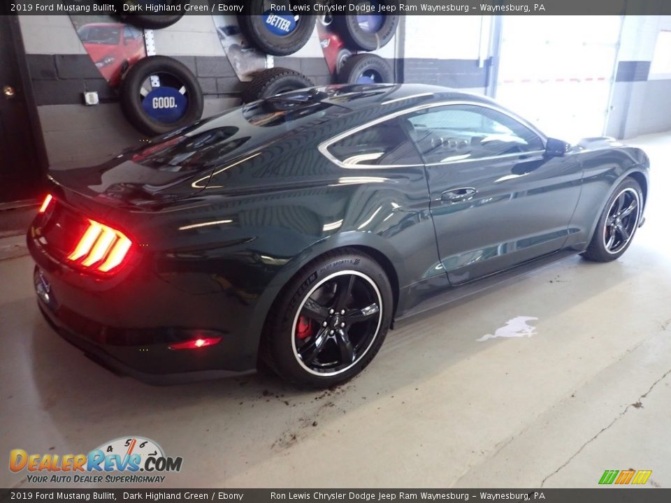 2019 Ford Mustang Bullitt Dark Highland Green / Ebony Photo #5