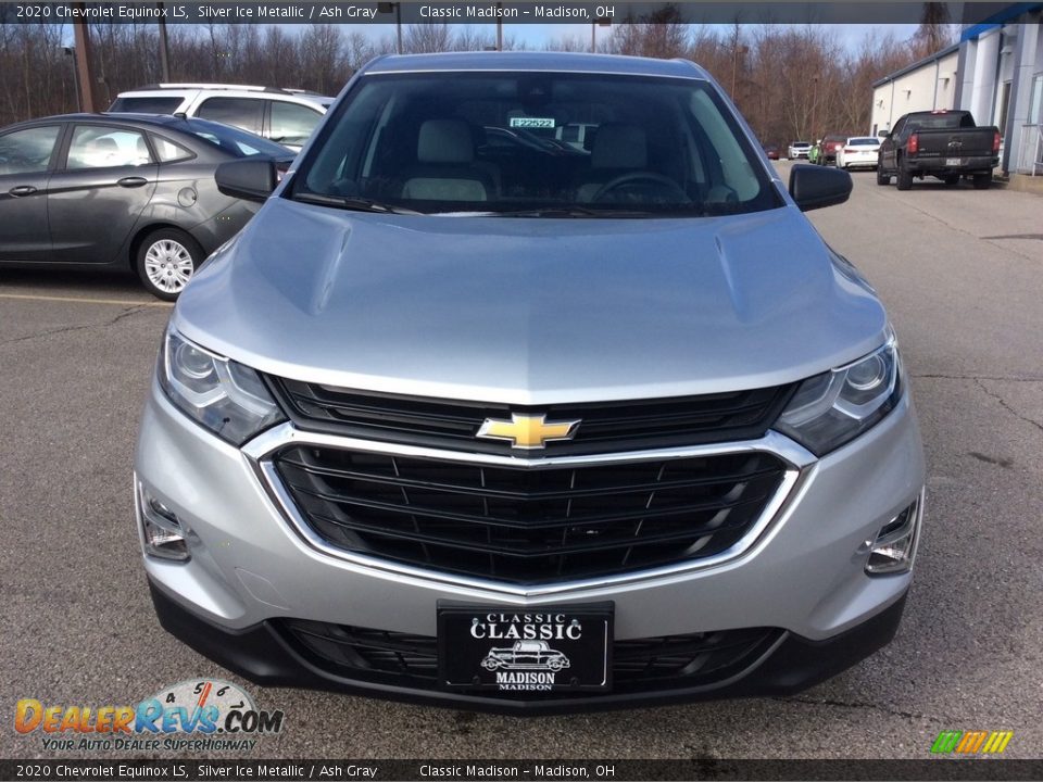 2020 Chevrolet Equinox LS Silver Ice Metallic / Ash Gray Photo #4