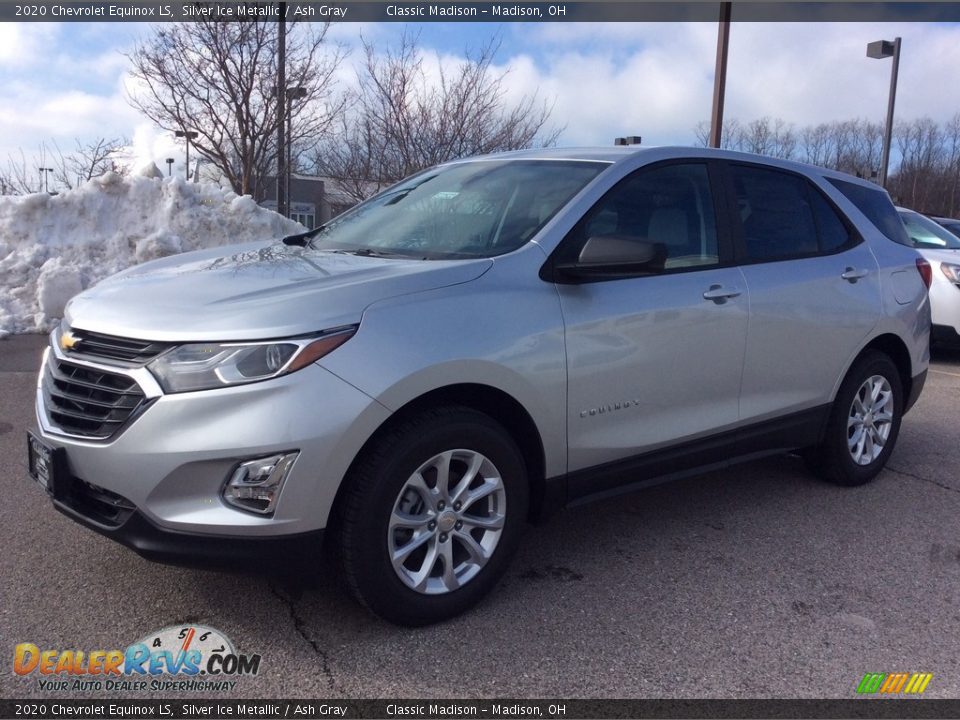 2020 Chevrolet Equinox LS Silver Ice Metallic / Ash Gray Photo #5