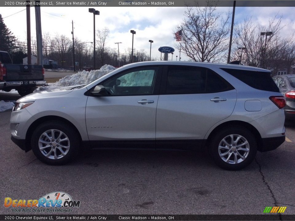 2020 Chevrolet Equinox LS Silver Ice Metallic / Ash Gray Photo #6