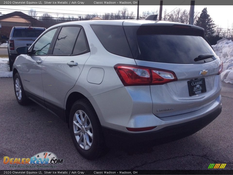 2020 Chevrolet Equinox LS Silver Ice Metallic / Ash Gray Photo #7