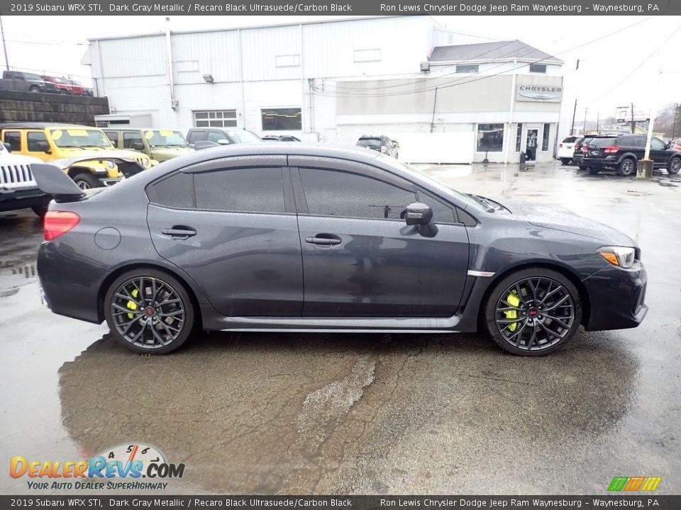 Dark Gray Metallic 2019 Subaru WRX STI Photo #6