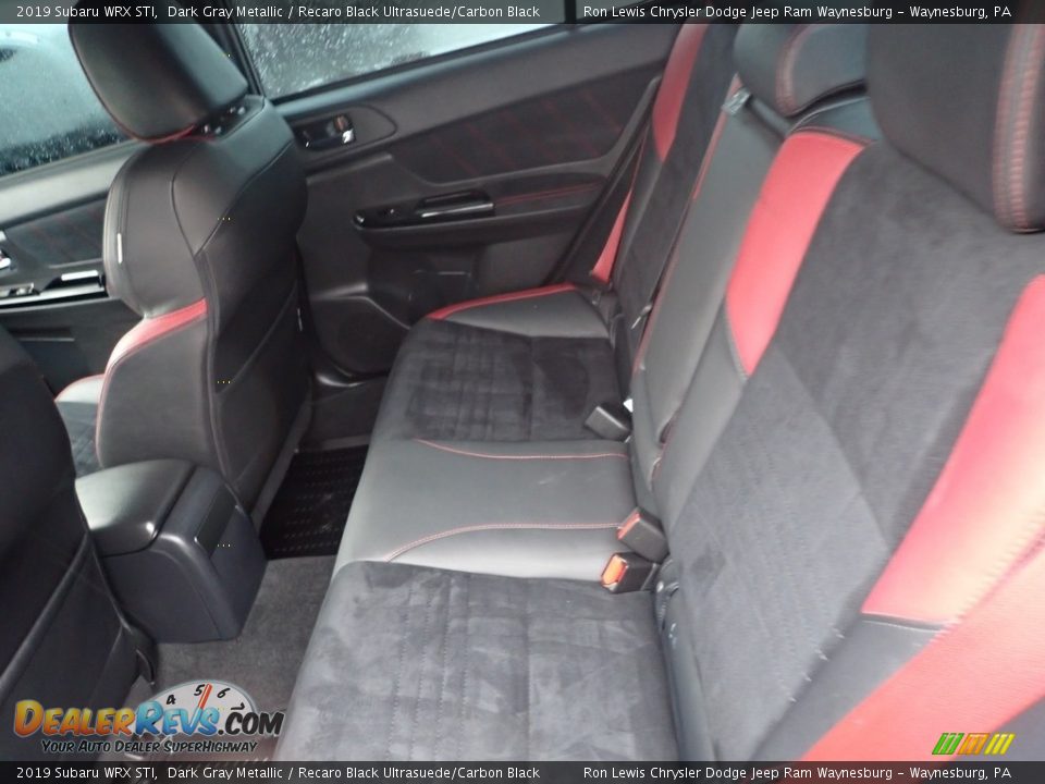 Rear Seat of 2019 Subaru WRX STI Photo #12