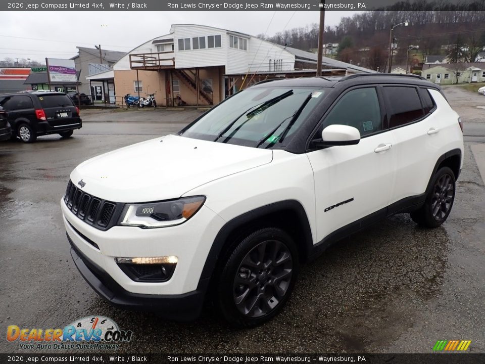 2020 Jeep Compass Limted 4x4 White / Black Photo #1