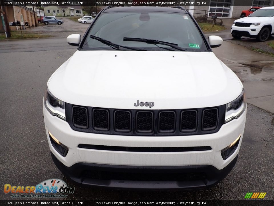 2020 Jeep Compass Limted 4x4 White / Black Photo #8