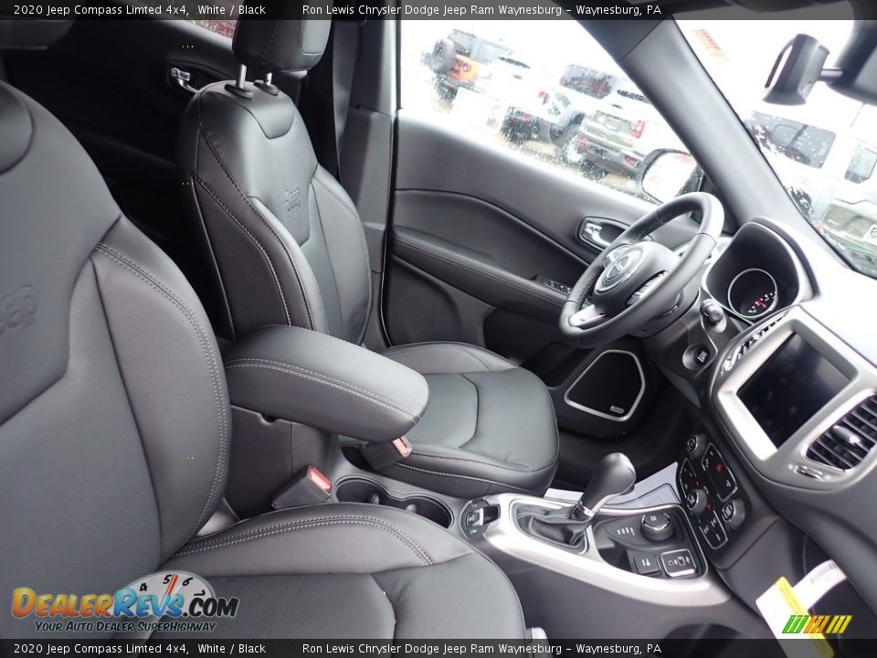 2020 Jeep Compass Limted 4x4 White / Black Photo #9