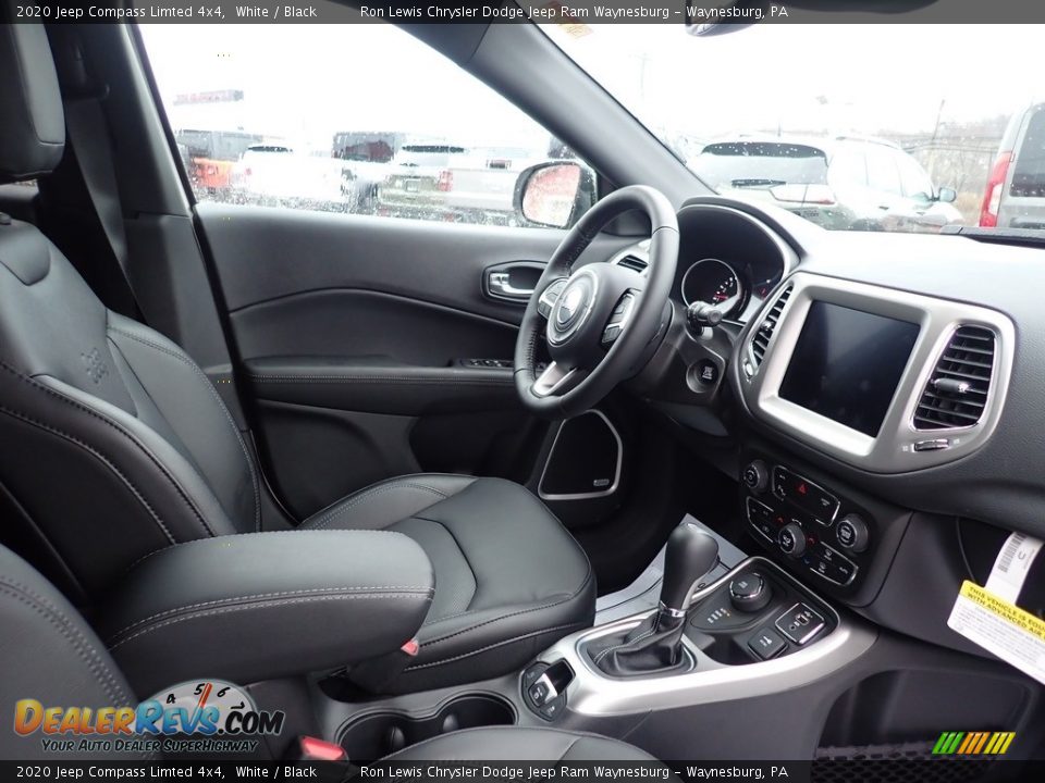 2020 Jeep Compass Limted 4x4 White / Black Photo #10