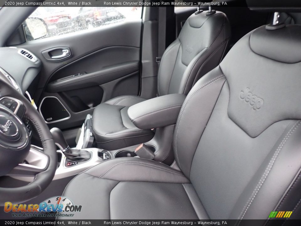 2020 Jeep Compass Limted 4x4 White / Black Photo #12