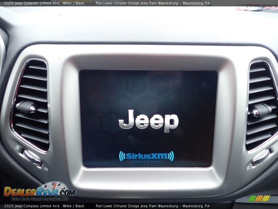 2020 Jeep Compass Limted 4x4 White / Black Photo #15