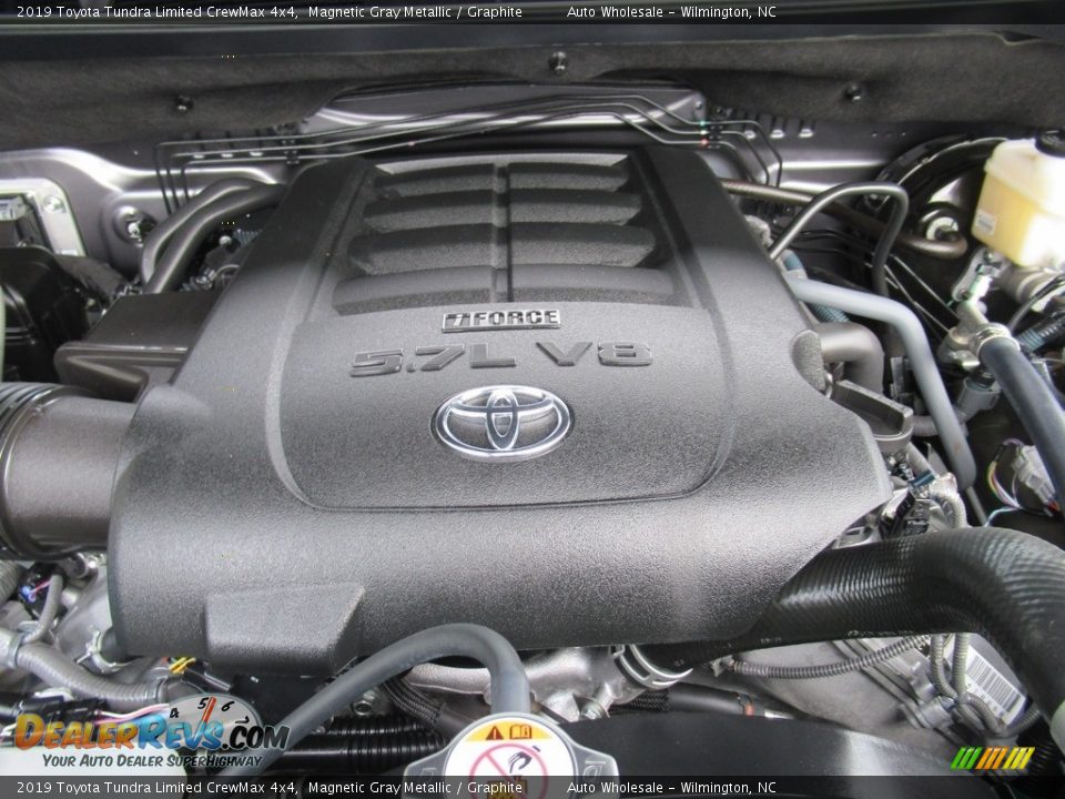 2019 Toyota Tundra Limited CrewMax 4x4 Magnetic Gray Metallic / Graphite Photo #6