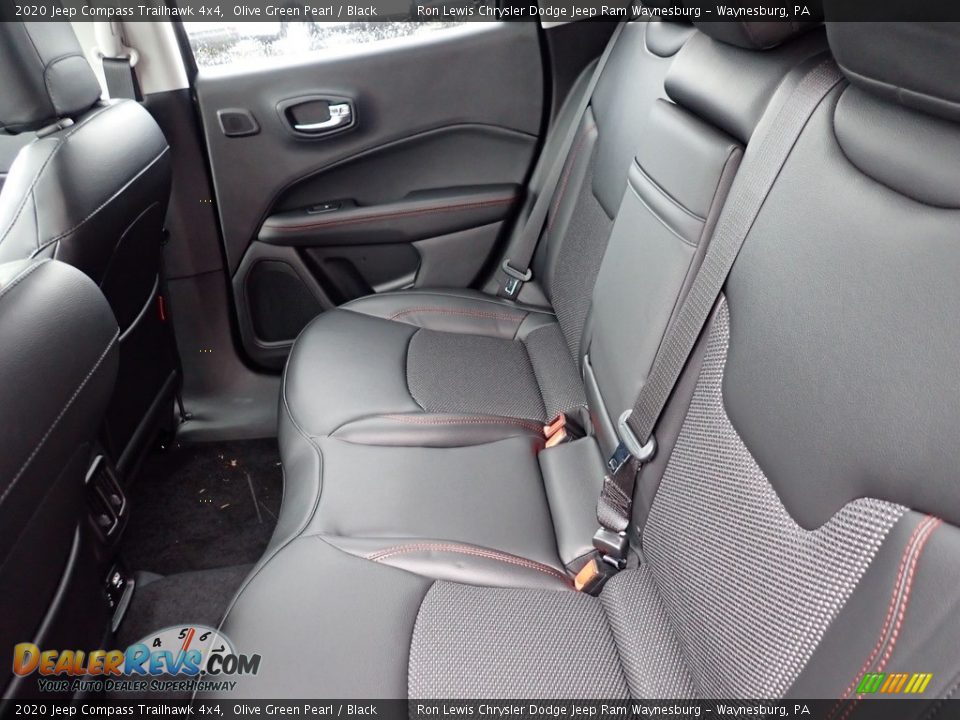 Rear Seat of 2020 Jeep Compass Trailhawk 4x4 Photo #12