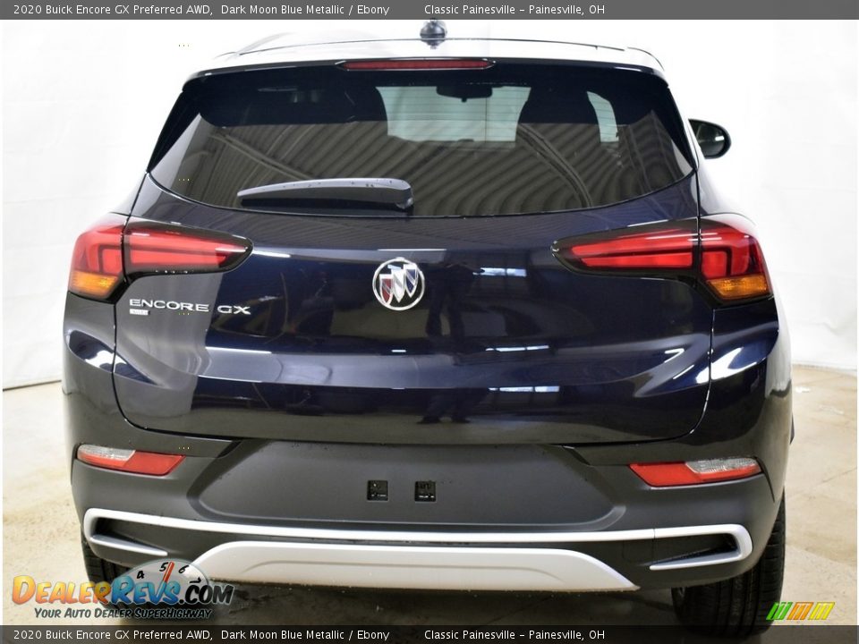 2020 Buick Encore GX Preferred AWD Dark Moon Blue Metallic / Ebony Photo #3