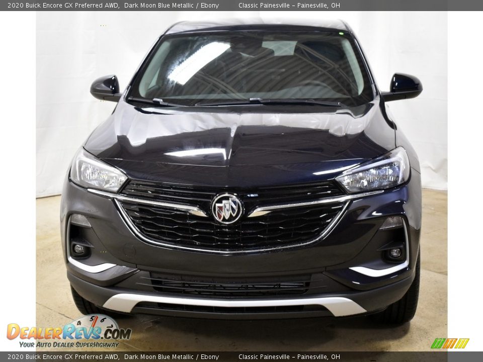 2020 Buick Encore GX Preferred AWD Dark Moon Blue Metallic / Ebony Photo #4