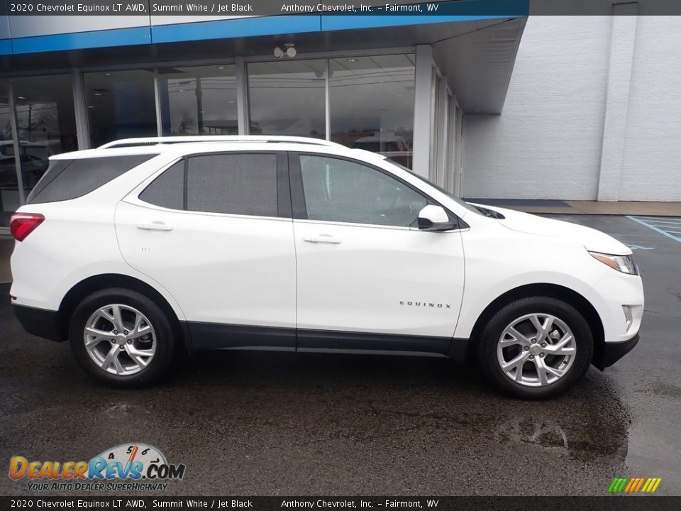 2020 Chevrolet Equinox LT AWD Summit White / Jet Black Photo #3