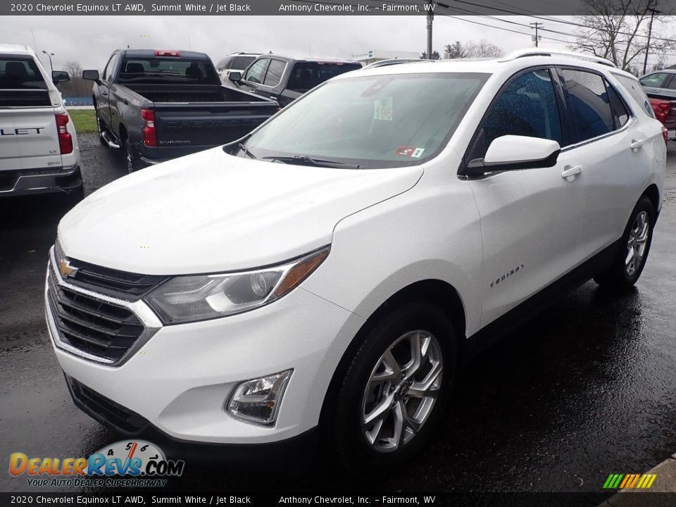 2020 Chevrolet Equinox LT AWD Summit White / Jet Black Photo #8