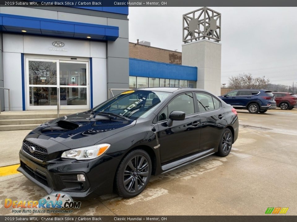 2019 Subaru WRX Crystal Black Silica / Carbon Black Photo #1