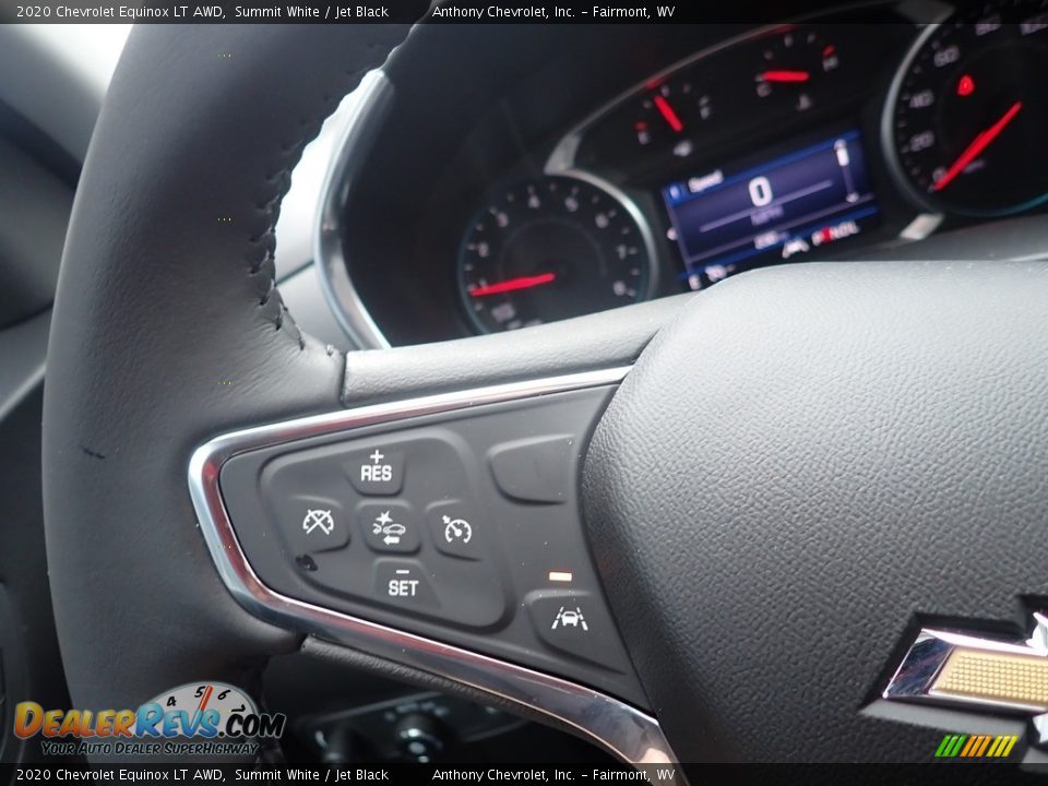 2020 Chevrolet Equinox LT AWD Summit White / Jet Black Photo #20