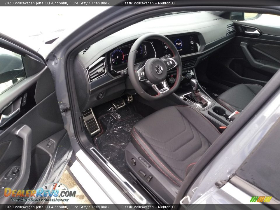 Titan Black Interior - 2020 Volkswagen Jetta GLI Autobahn Photo #5