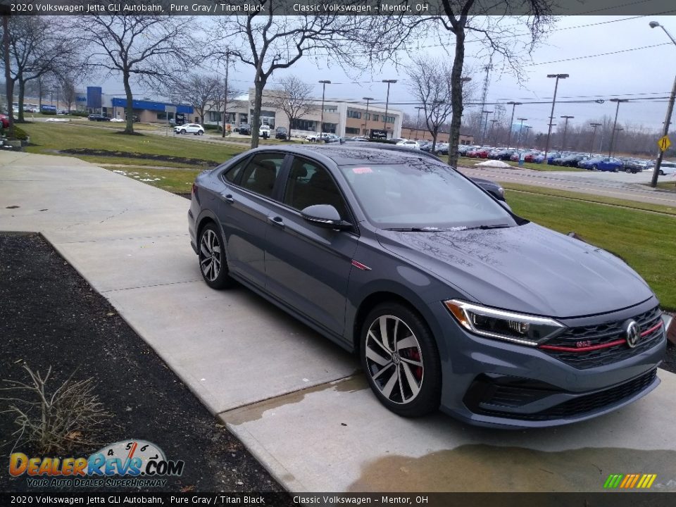 Pure Gray 2020 Volkswagen Jetta GLI Autobahn Photo #2