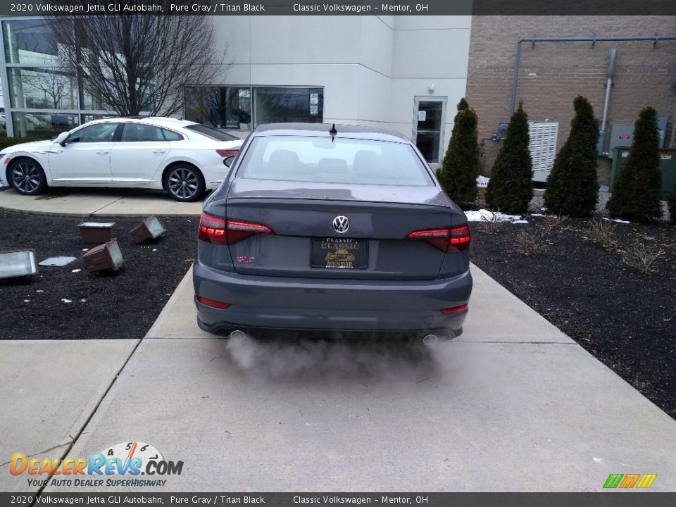 2020 Volkswagen Jetta GLI Autobahn Pure Gray / Titan Black Photo #3