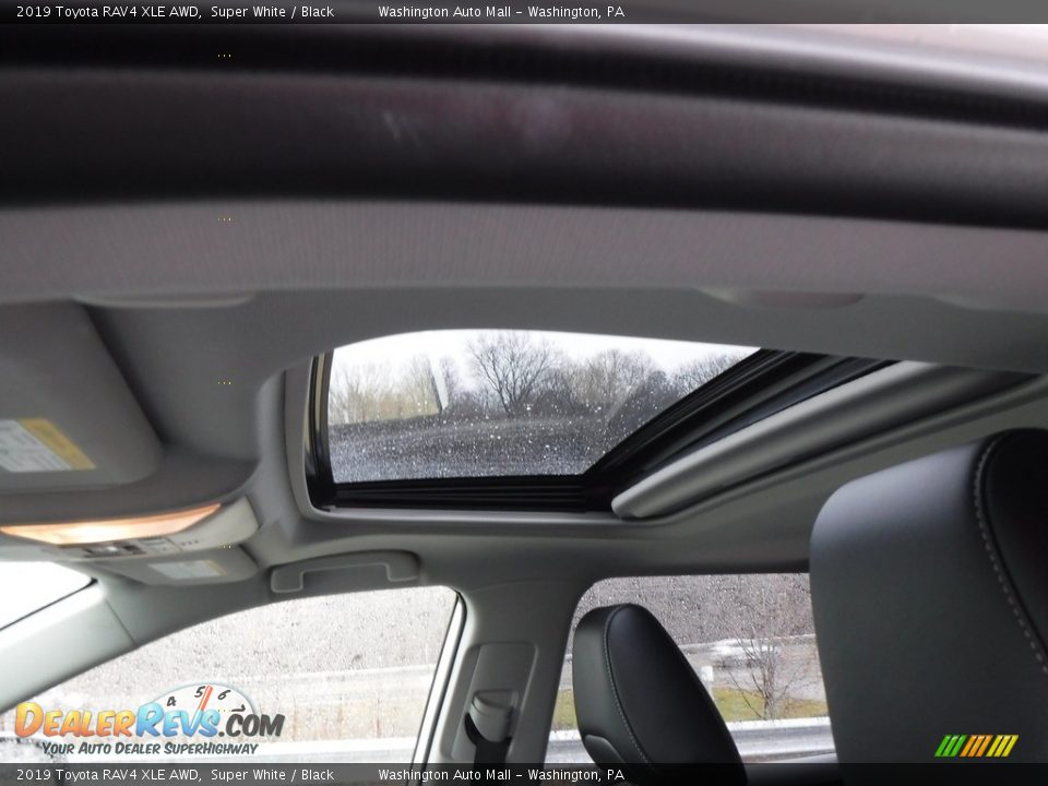 2019 Toyota RAV4 XLE AWD Super White / Black Photo #11