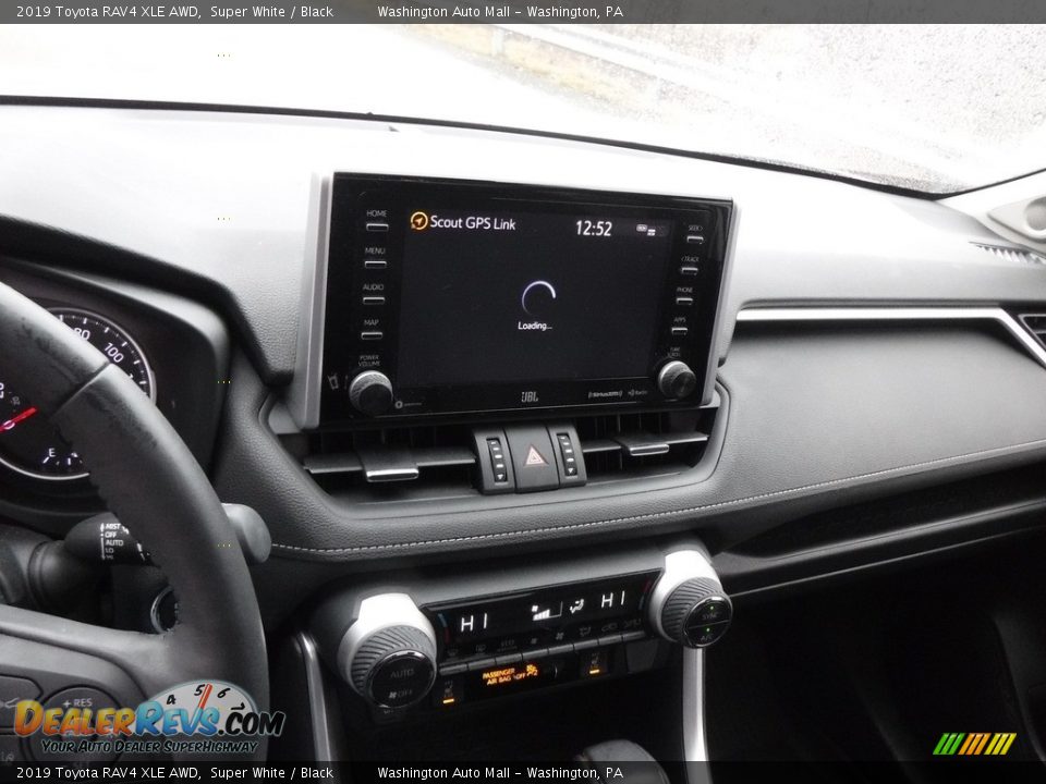 2019 Toyota RAV4 XLE AWD Super White / Black Photo #19