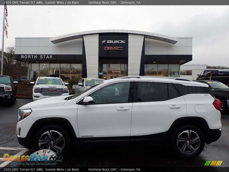 2020 GMC Terrain SLT AWD Summit White / Jet Black Photo #1