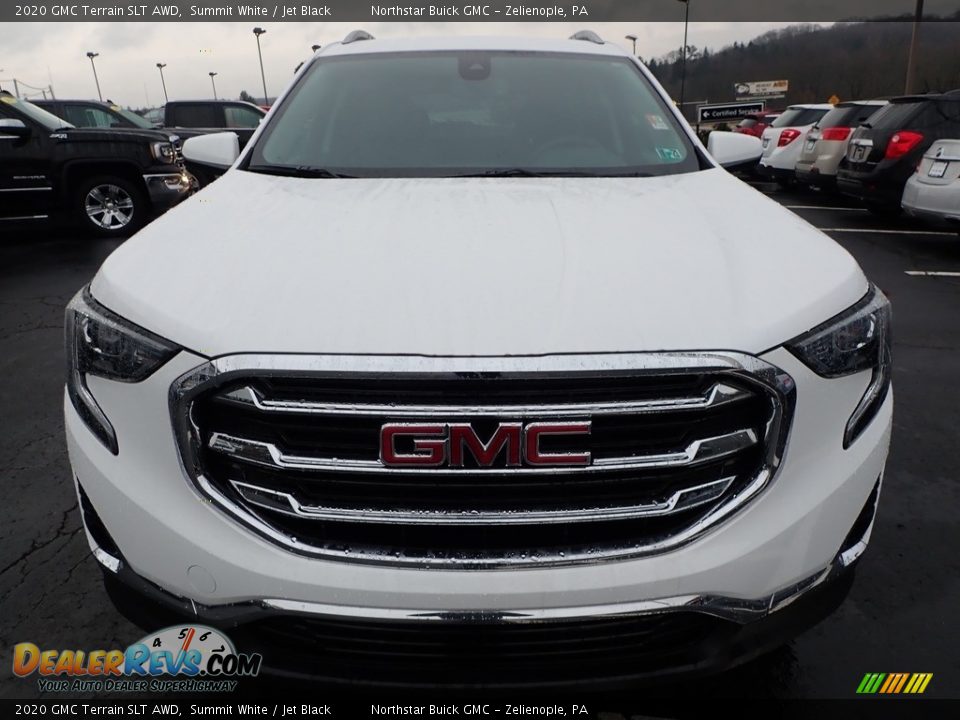 2020 GMC Terrain SLT AWD Summit White / Jet Black Photo #3