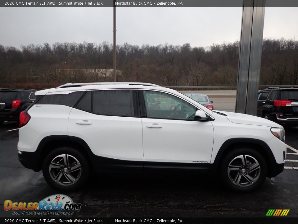 2020 GMC Terrain SLT AWD Summit White / Jet Black Photo #5